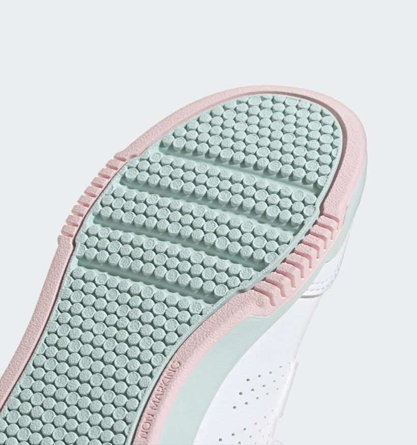 adidas Tensaur Sport 2.0 Wit/Pastel Sneakers voor meisjes (359690) - geschikt voor steunzolen