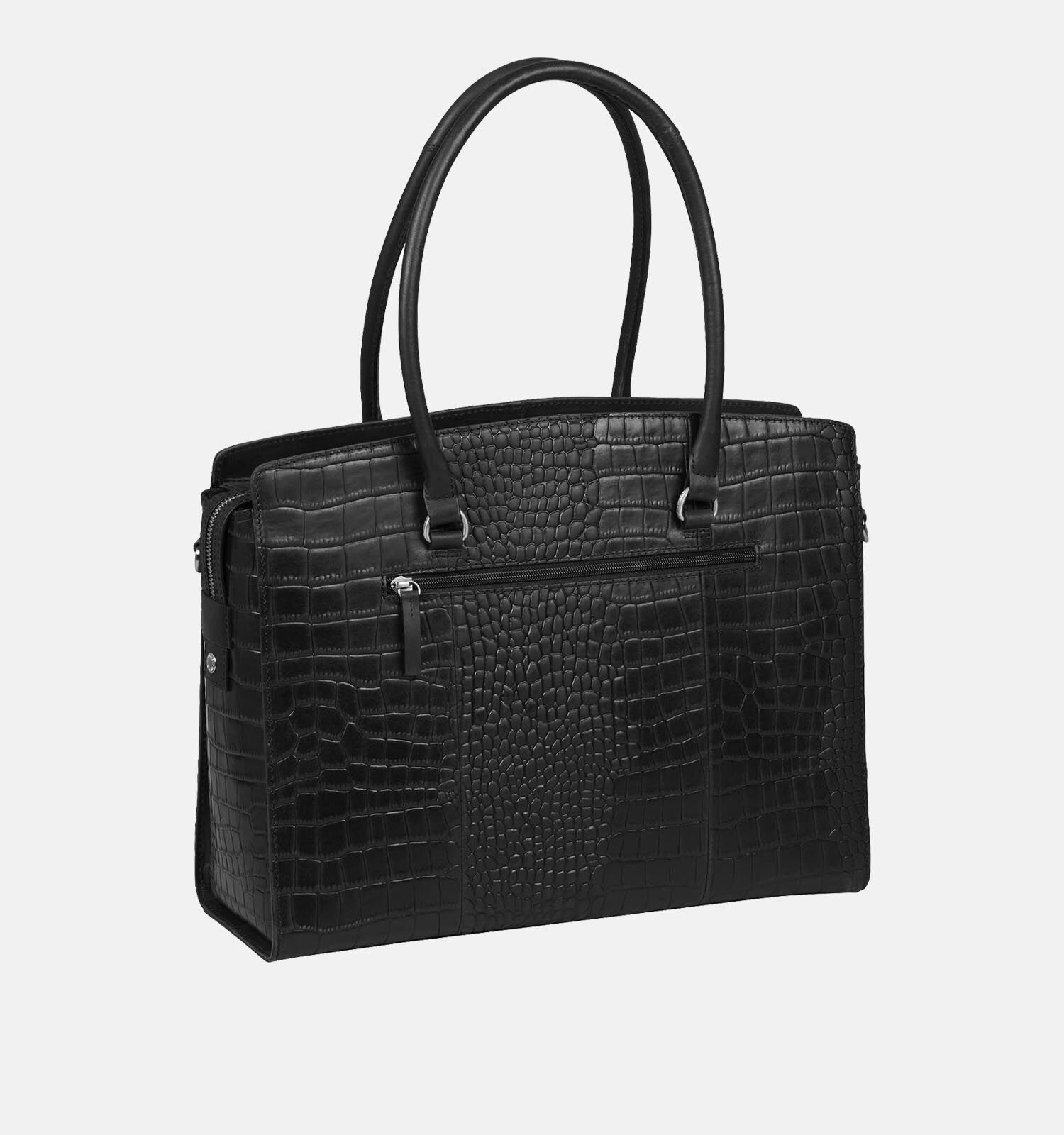 Burkely laptoptas zwart outlet