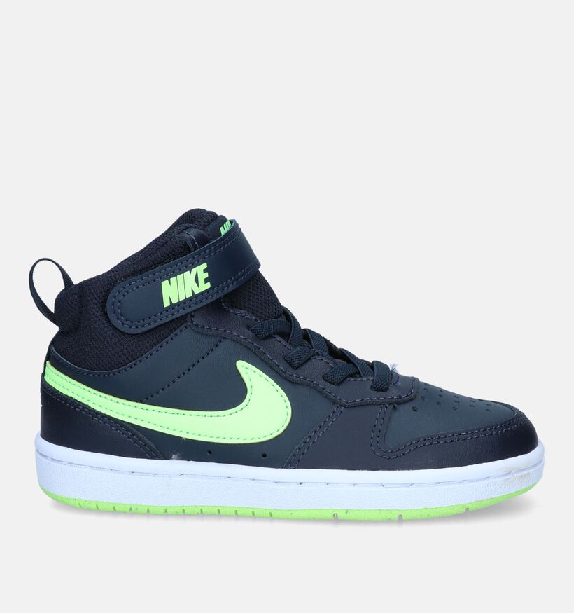 Nike Court Borough Mid 2 Witte Sneakers voor jongens, meisjes (341569) - geschikt voor steunzolen