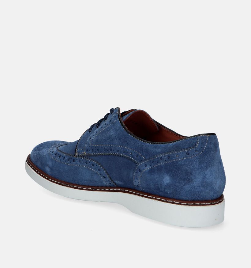 Ambiorix Marciano Jimmy Chaussures classiques en Bleu pour hommes (341171) - pour semelles orthopédiques