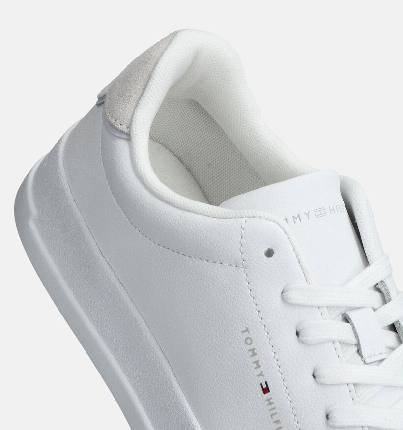 Tommy Hilfiger Court LTH Detail Baskets en Blanc pour femmes, hommes (358660) - pour semelles orthopédiques
