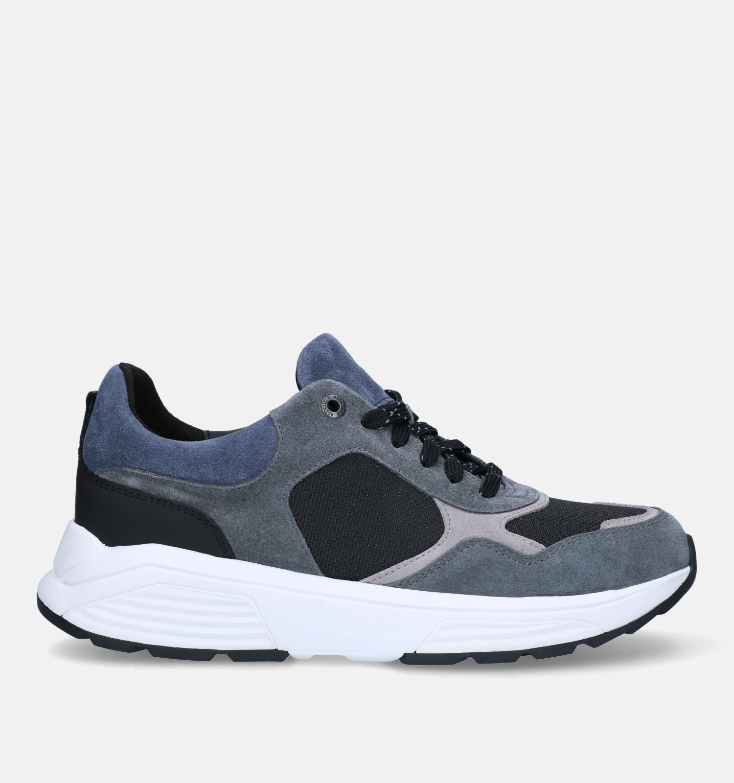 Xsensible Rialto Grijze Veterschoenen Heren Lage schoenen