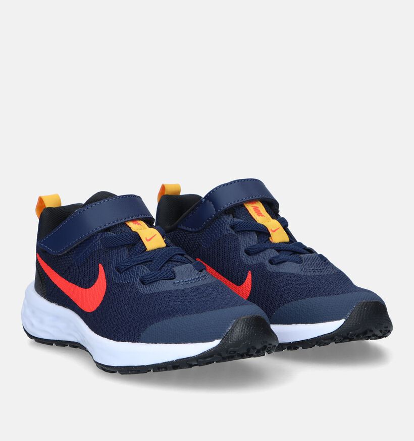 Nike Revolution 6 PS Blauwe Sneakers voor meisjes, jongens (328093)