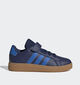 adidas Grand Court Baskets basses en Bleu pour garçons (365362) - pour semelles orthopédiques