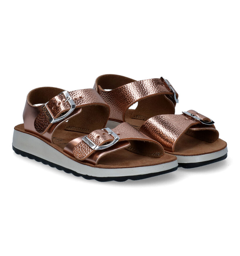 Flotty Sandales en Bronze en simili cuir (310777)
