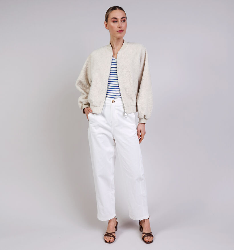 Ador&eacute; Arkana Manteau court en Beige pour femmes (376610)