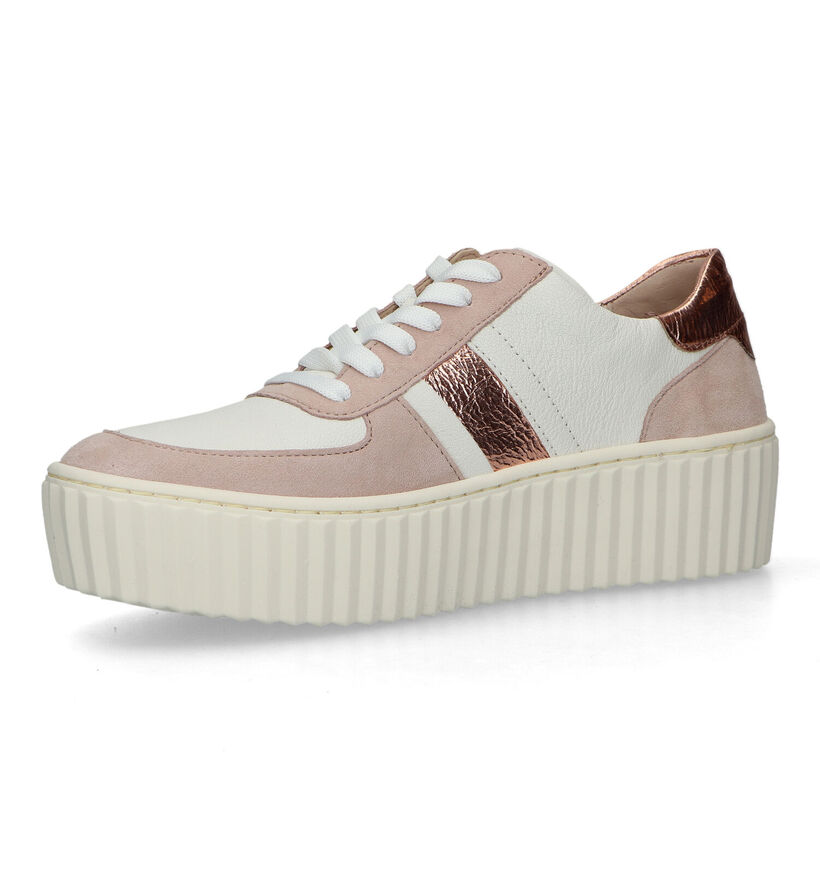 Gabor Best Fitting Beige Sneakers voor dames (323102) - geschikt voor steunzolen