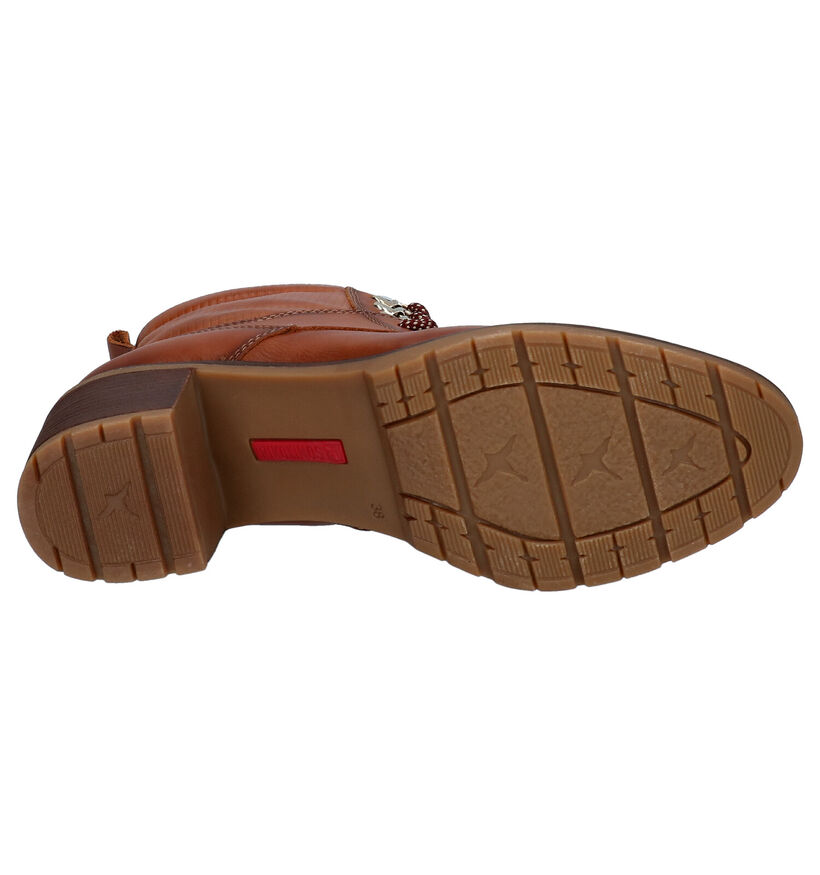 Pikolinos Bottines à lacets en Cognac en cuir (298131)