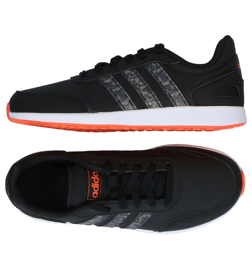 adidas VS Switch Zwarte Sneakers in kunstleer (290787)