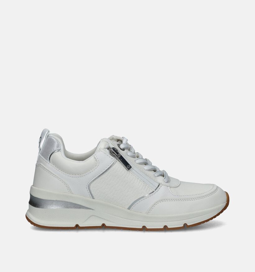 Tamaris Baskets casual en Blanc pour femmes (351518) - pour semelles orthopédiques