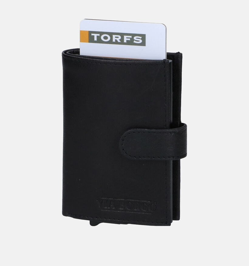 Via Borgo Porte-cartes & Ceinture en Noir pour hommes (306808)
