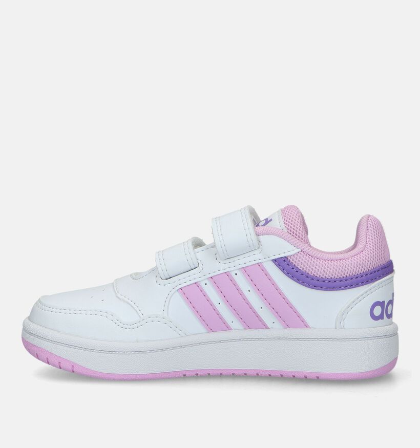 adidas Hoops 3.0 CF Witte Sneakers voor meisjes (326927)