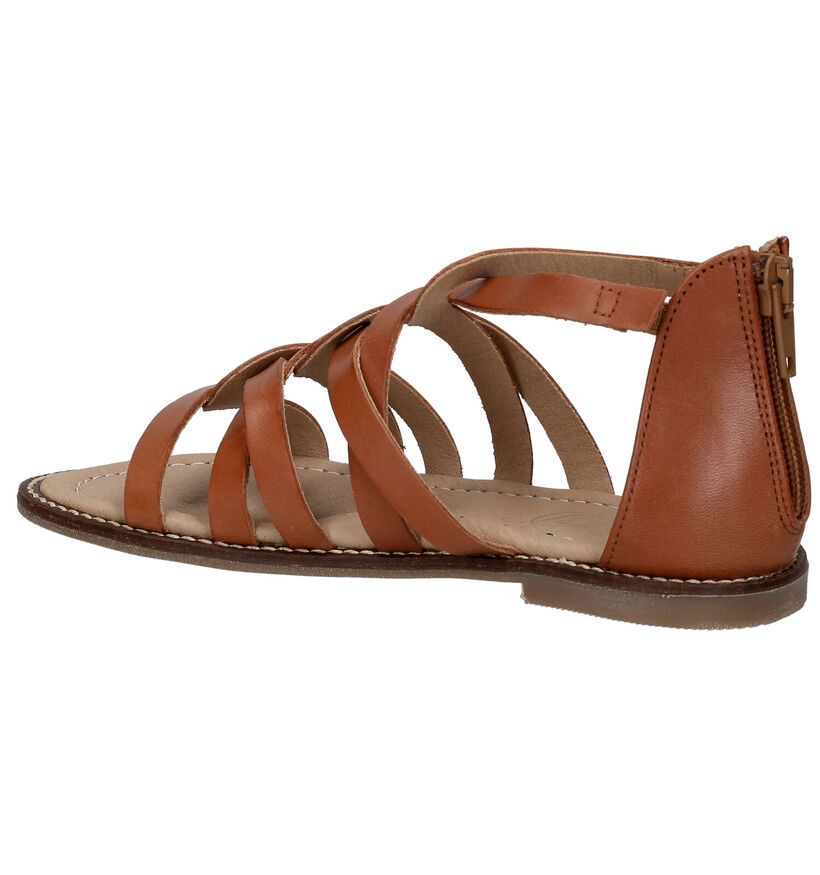 Little David Kaylee Sandales en Cognac pour filles (289891)