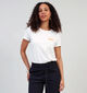 Vero Moda Ella Wit T-shirt voor dames (360084)