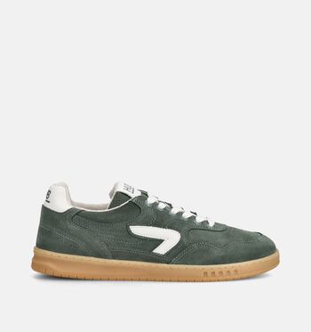 HUB Sneakers Beige/Bruin/Blauw/Groen
