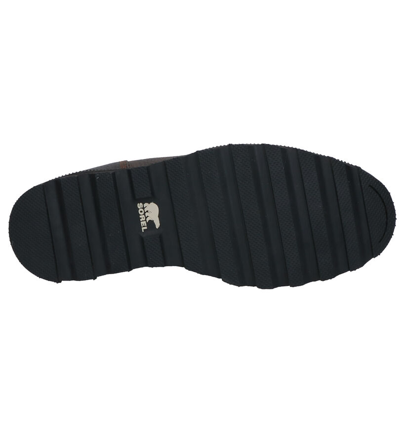 Sorel Chaussures de randonnée en Brun foncé en cuir (252848)
