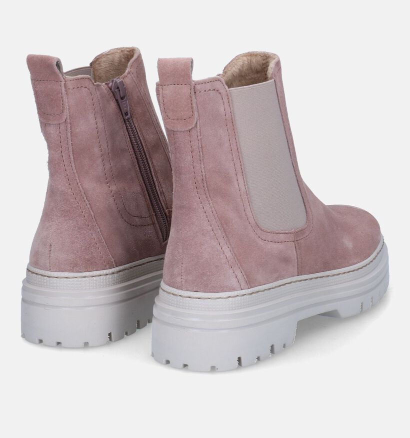 Gabor Best Fitting Roze Chelsea Boots voor dames (316918) - geschikt voor steunzolen