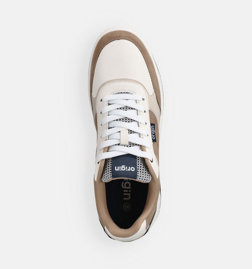 Origin Chaussures plates en Beige pour hommes (369768) - pour semelles orthop&eacute;diques