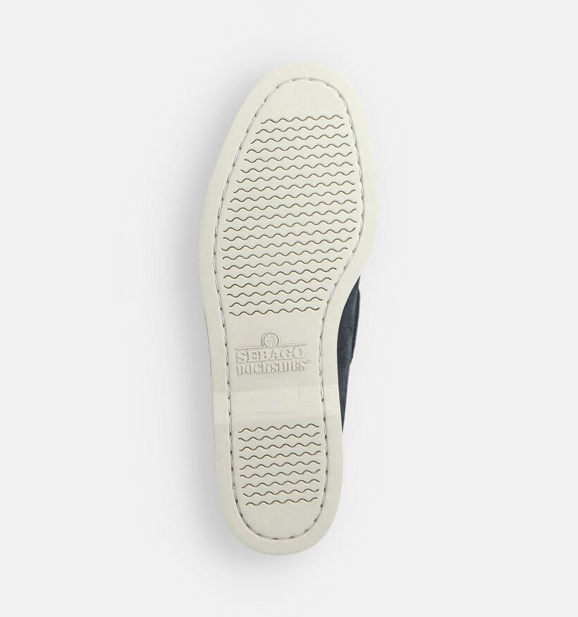 Sebago Dockside Portland Flesh Out Chaussures bateau en Bleu pour hommes (363896)
