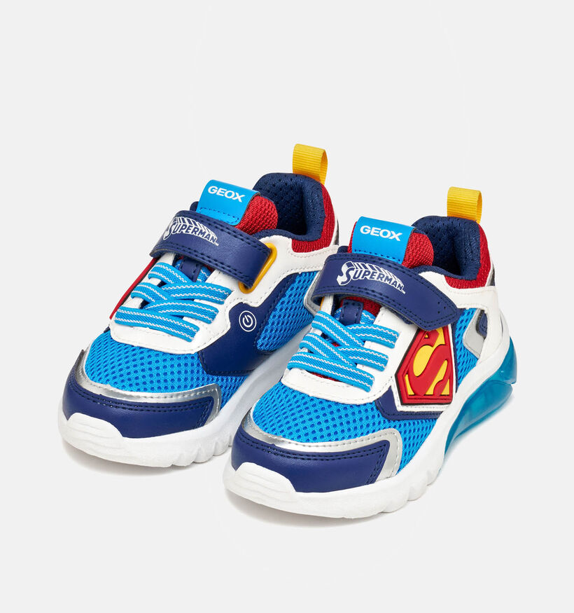 Geox Ciberdron Blauwe Schoenen voor jongens (368455) - geschikt voor steunzolen