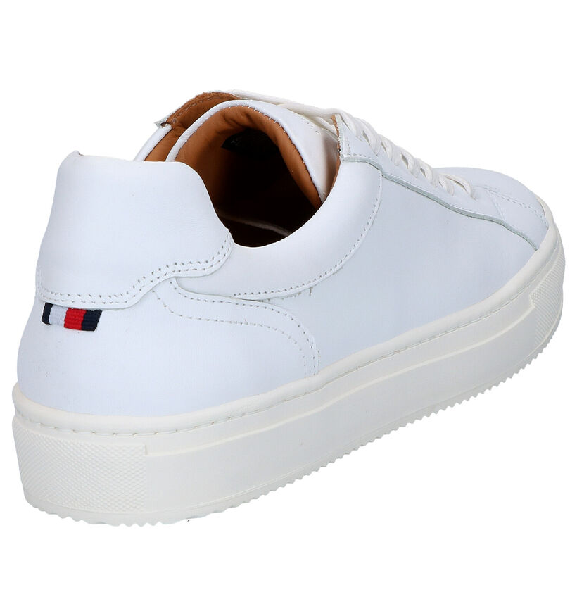 Witte Lage Sneakers Tommy Hilfiger Premium Cupsole in leer (268261)
