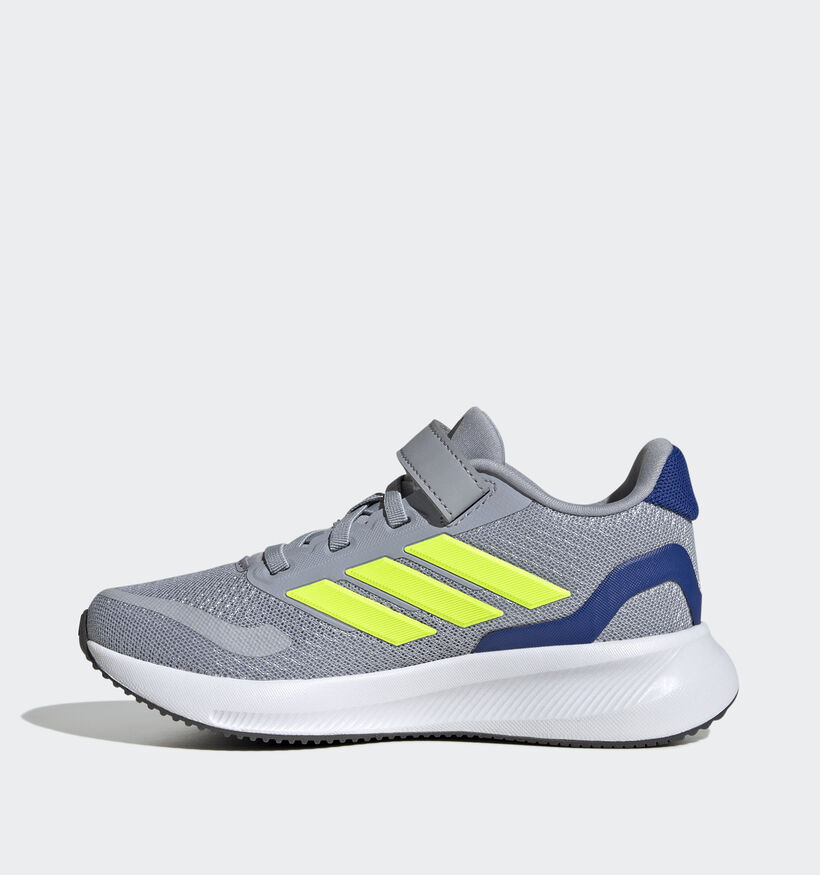 adidas Runfalcon 5 EL Grijze Sneakers voor meisjes, jongens (357842) - geschikt voor steunzolen