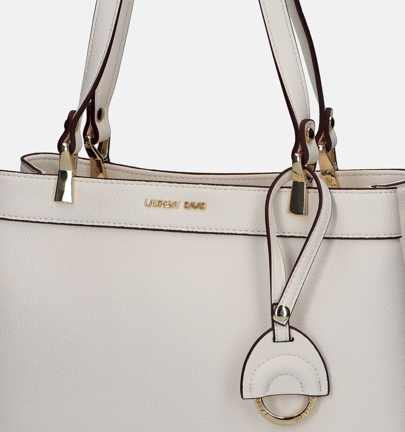 Laurent David Nos 002 Witte Crossbody Tas voor dames (337052)