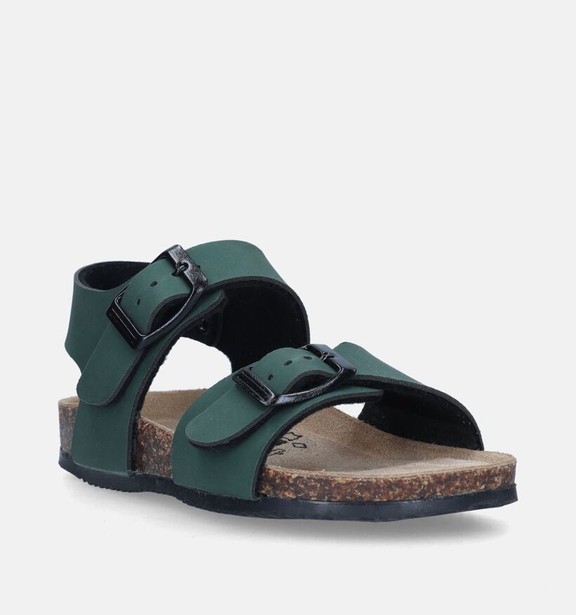Biomodex Donkergroene Sandalen voor jongens, meisjes (356228)