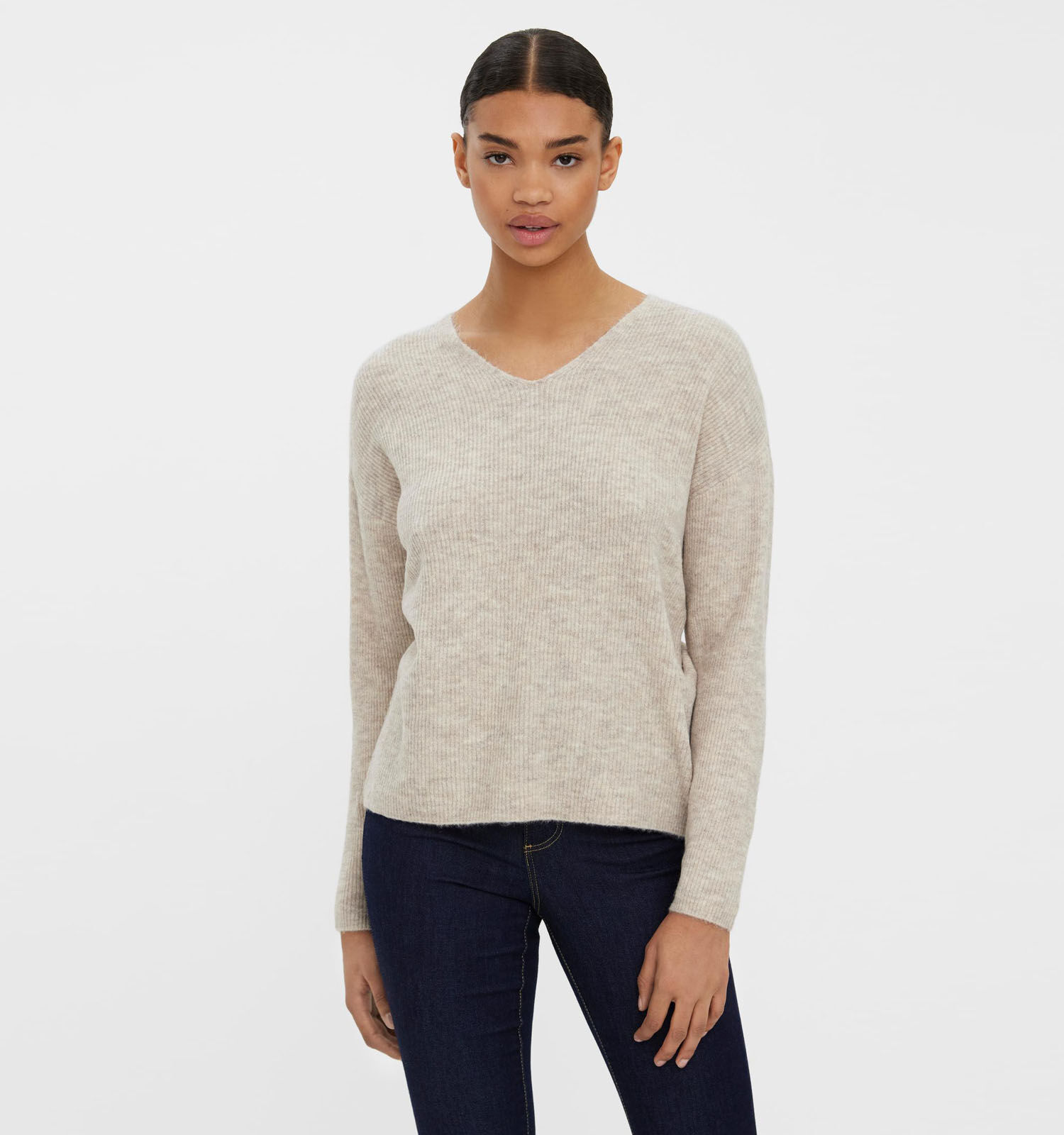Vero moda trui discount beige