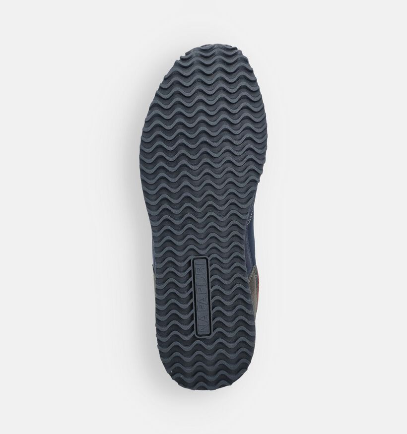 Napapijri Cosmos Chaussures plates en Marron Napapijri Chaussures plates en Bleu pour hommes (362610) - pour semelles orthopédiques