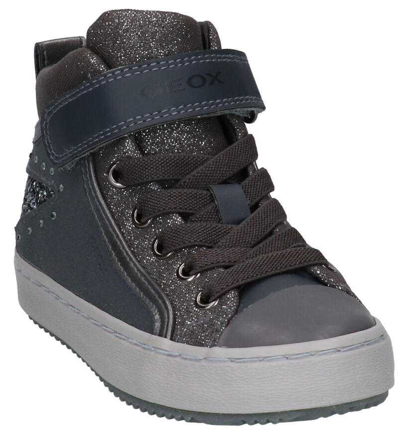 Geox Kalispera Baskets en Noir en simili cuir (295242)