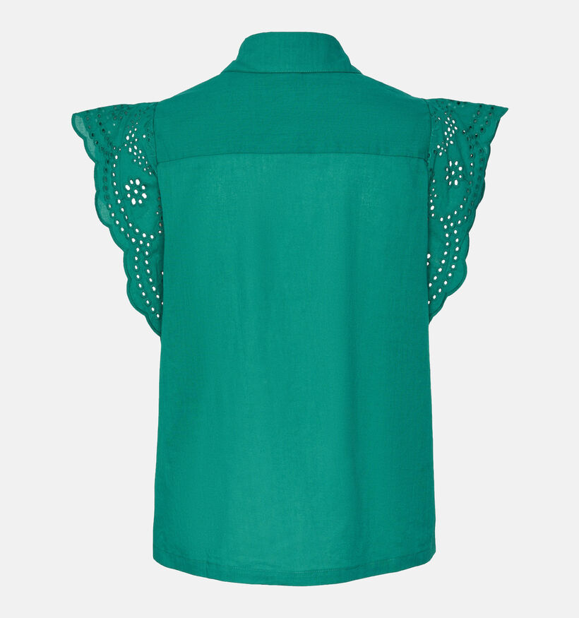 Pieces Amirana Chemise en Vert pour femmes (342018)