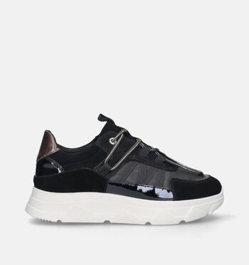 Tango Sneakers Zwart/Bruin/Taupe