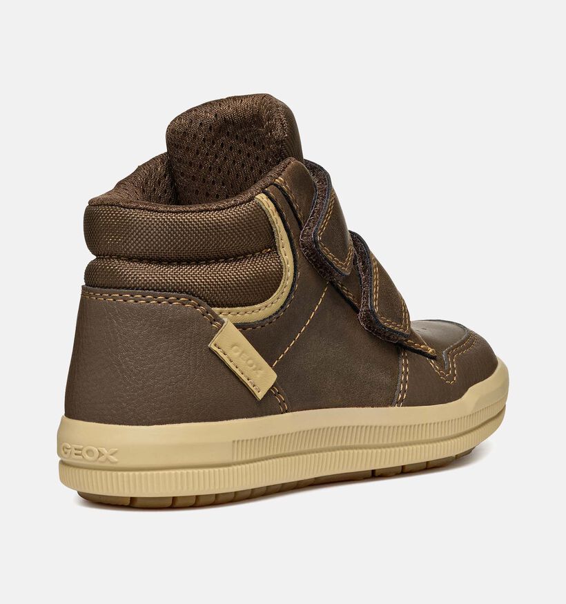 Geox Arzach Chaussures à velcro en Marron pour garçons (344559) - pour semelles orthopédiques