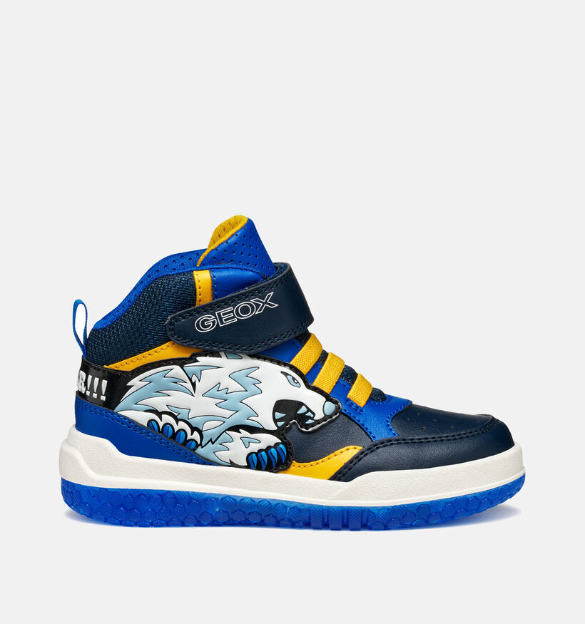 Geox Buzzerlight Blauwe Hoge Schoenen Geox Buzzerlight Blauwe Hoge Schoenen voor jongens (361952) - geschikt voor steunzolen