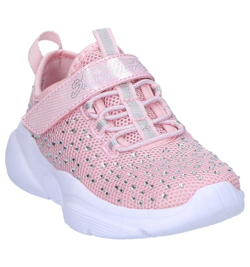 Skechers Memory Foam Baskets basses en Argent en textile (250663)