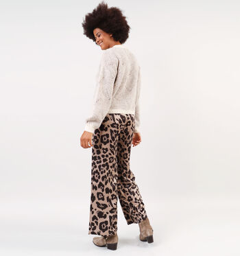 Vero Moda Broeken Bruin