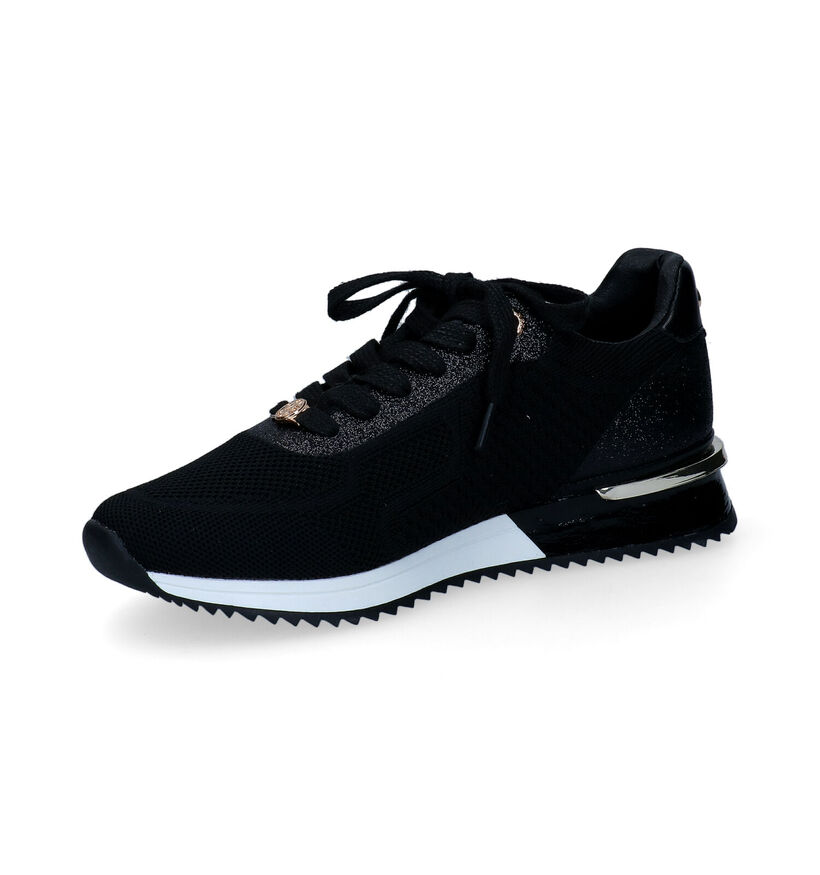 Mexx Zwarte Sneakers in stof (296244)
