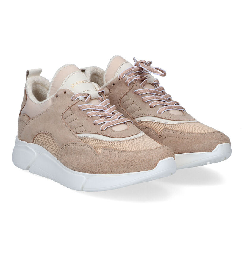 Goosecraft Alexis Beige Sneakers voor dames (310104) - geschikt voor steunzolen