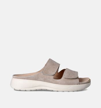 Nu-pieds beige