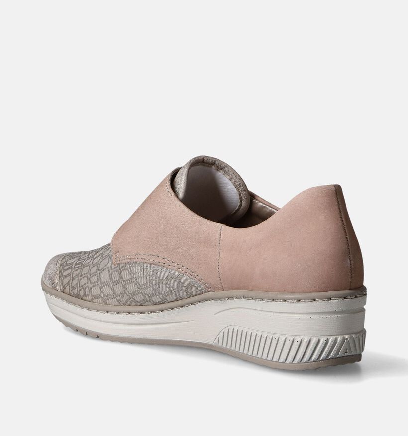 Rieker Bruine Velcroschoenen voor dames (351235)