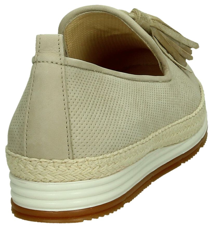 Paul Green Beige Loafer met Flosjes, , pdp