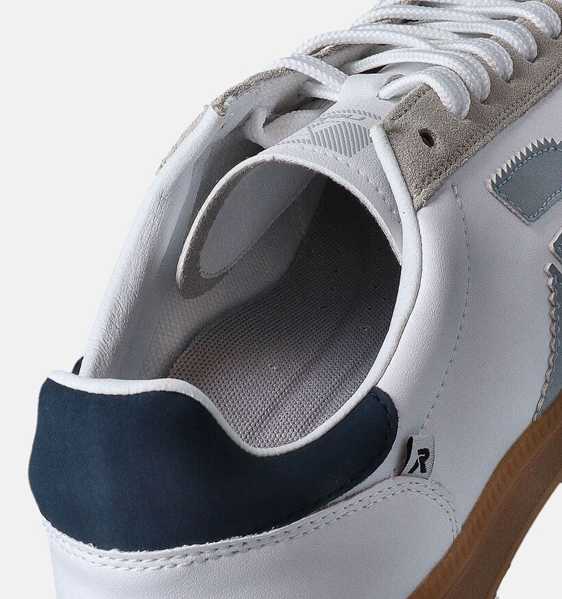 Rieker Witte Veterschoenen voor heren (354841) - geschikt voor steunzolen