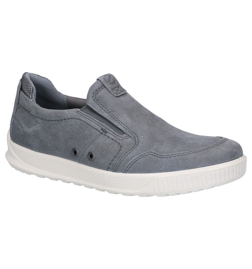 ECCO Chaussures slip-on en Gris foncé en nubuck (275347)