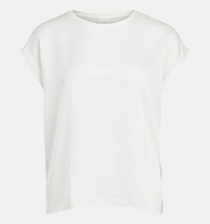 Vila Ellette T-shirt en Bordeaux pour femmes (340665)