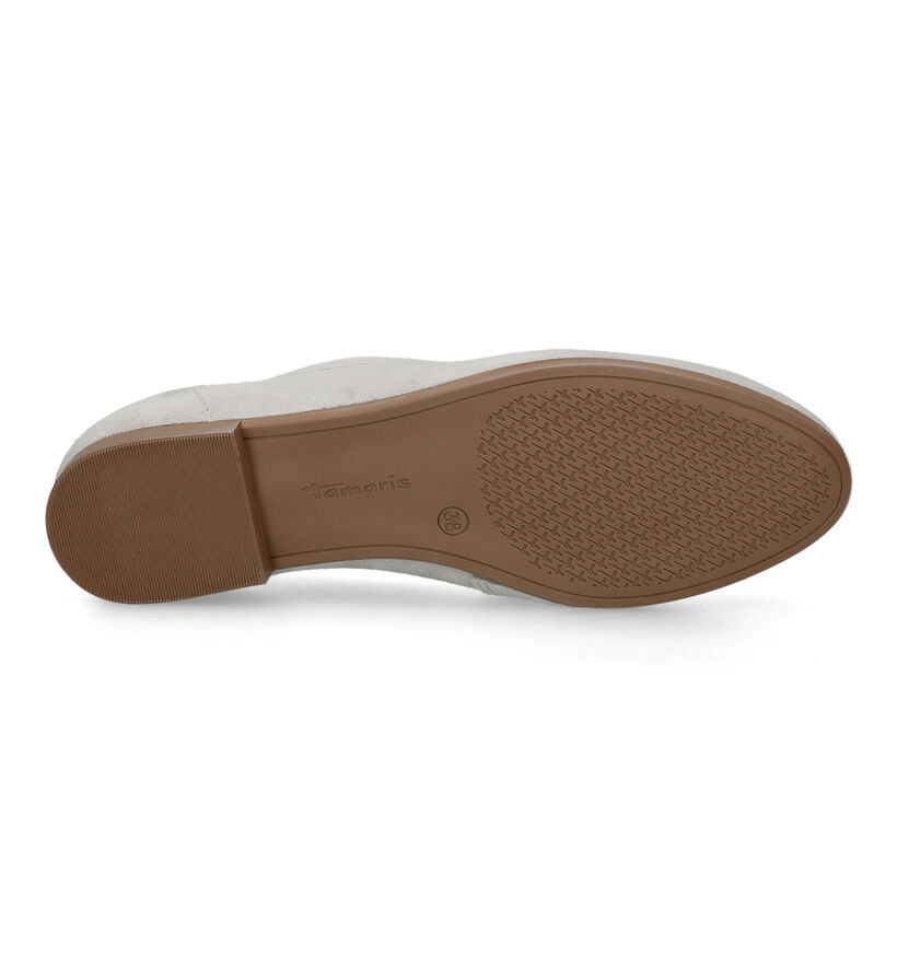 Tamaris Loafers en Beige en daim (322161)