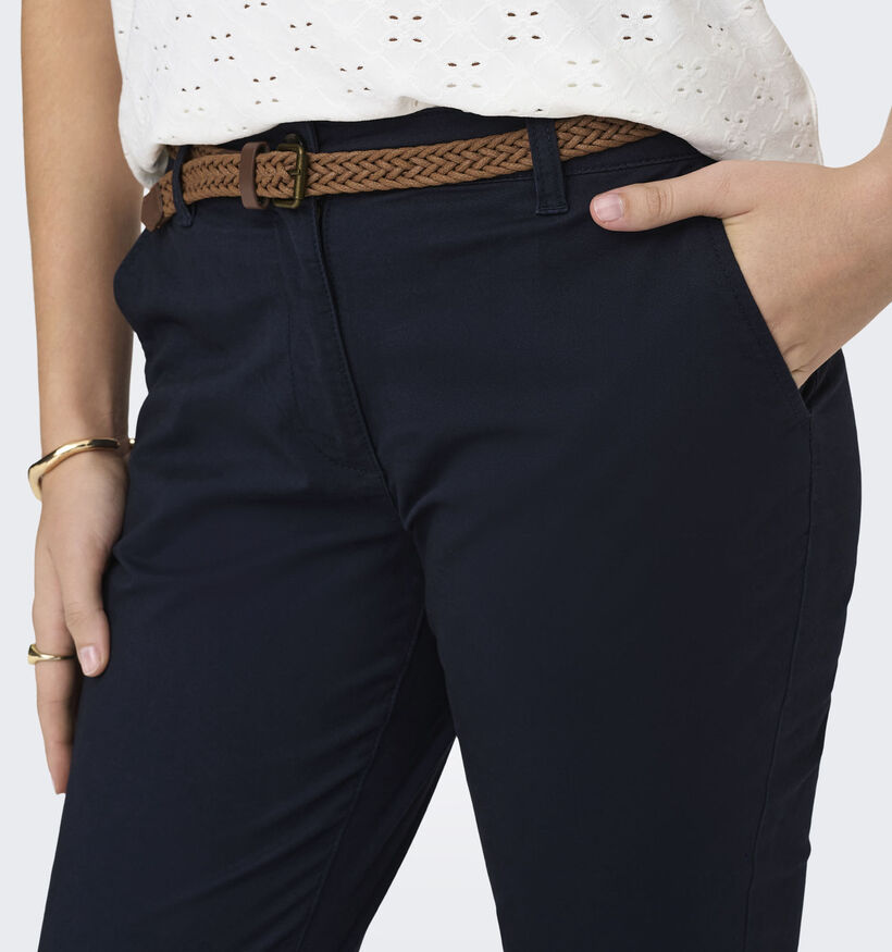 JDY Chicago Pantalons classiques en Bleu pour femmes (367879)