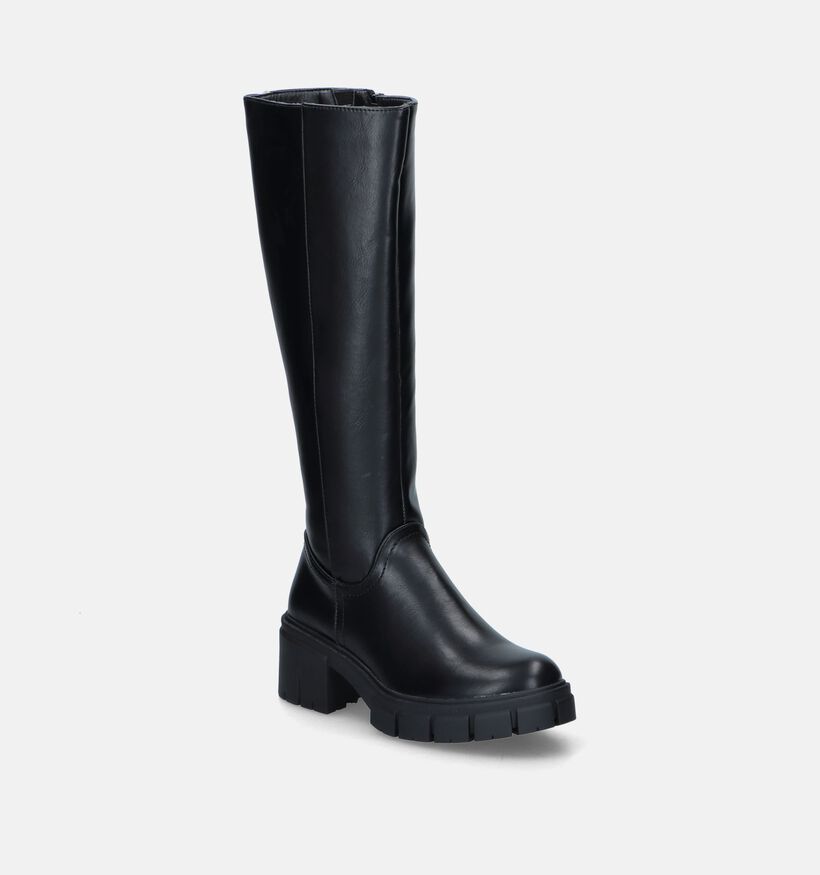 Posh by Poelman Bottes hautes en Noir pour femmes (347772)