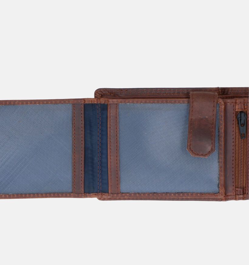 Maverick Bruine Portefeuille voor heren, dames (358811)