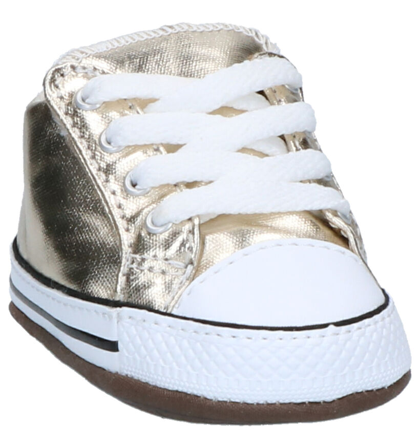 Converse Chuck Taylor AS Baskets en Or en textile (263509)